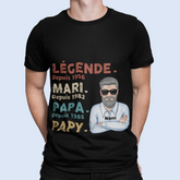 Mari papa grand-père t-shirt
